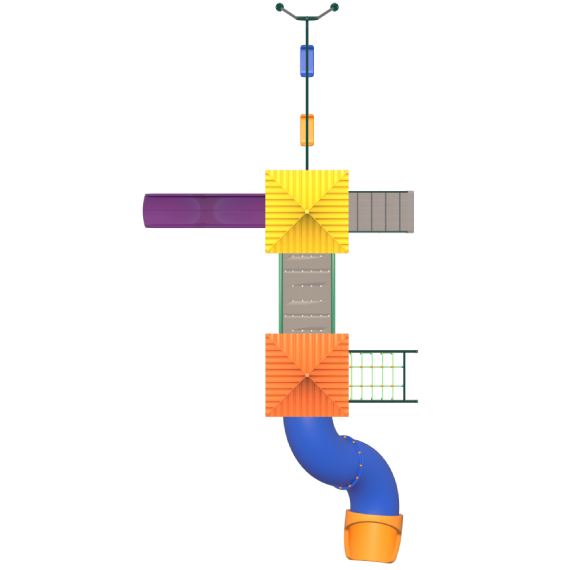 Conjunto de Parque Infantil Colorido 0205