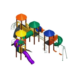 Conjunto de Parque Infantil Colorido 0502