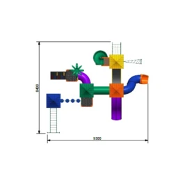 Conjunto de Parque Infantil Colorido 0601