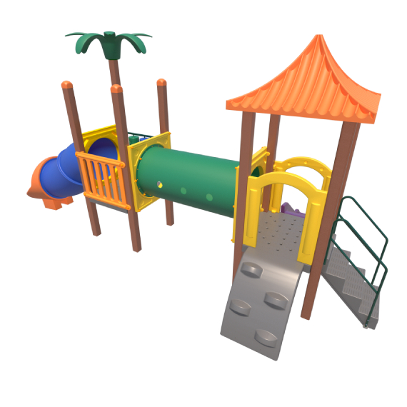 Conjunto de Parque Infantil Colorido