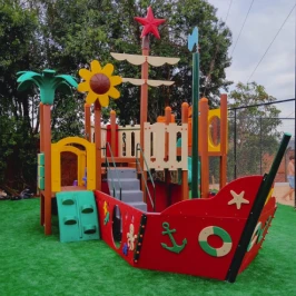 Parque Infantil Temático Barco Colorido